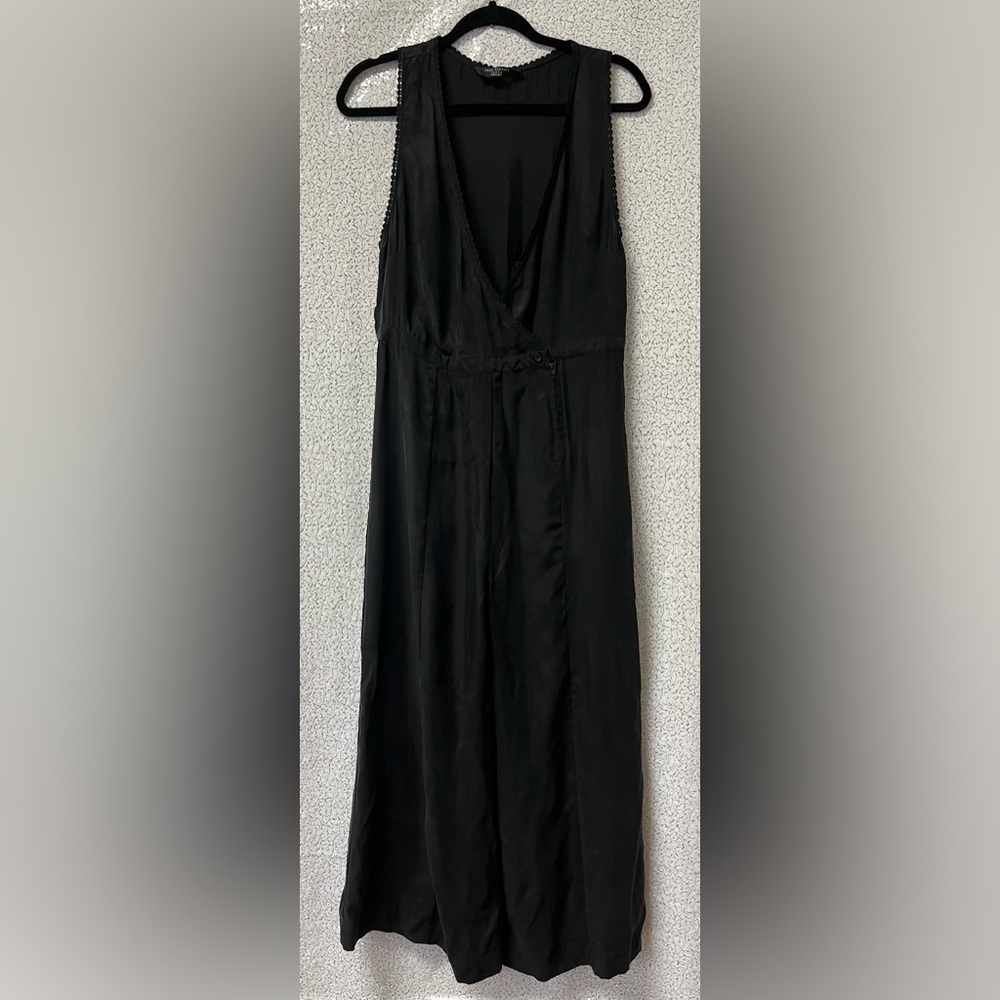 Knot sisters birdie jumpsuit in black NWT | size Large